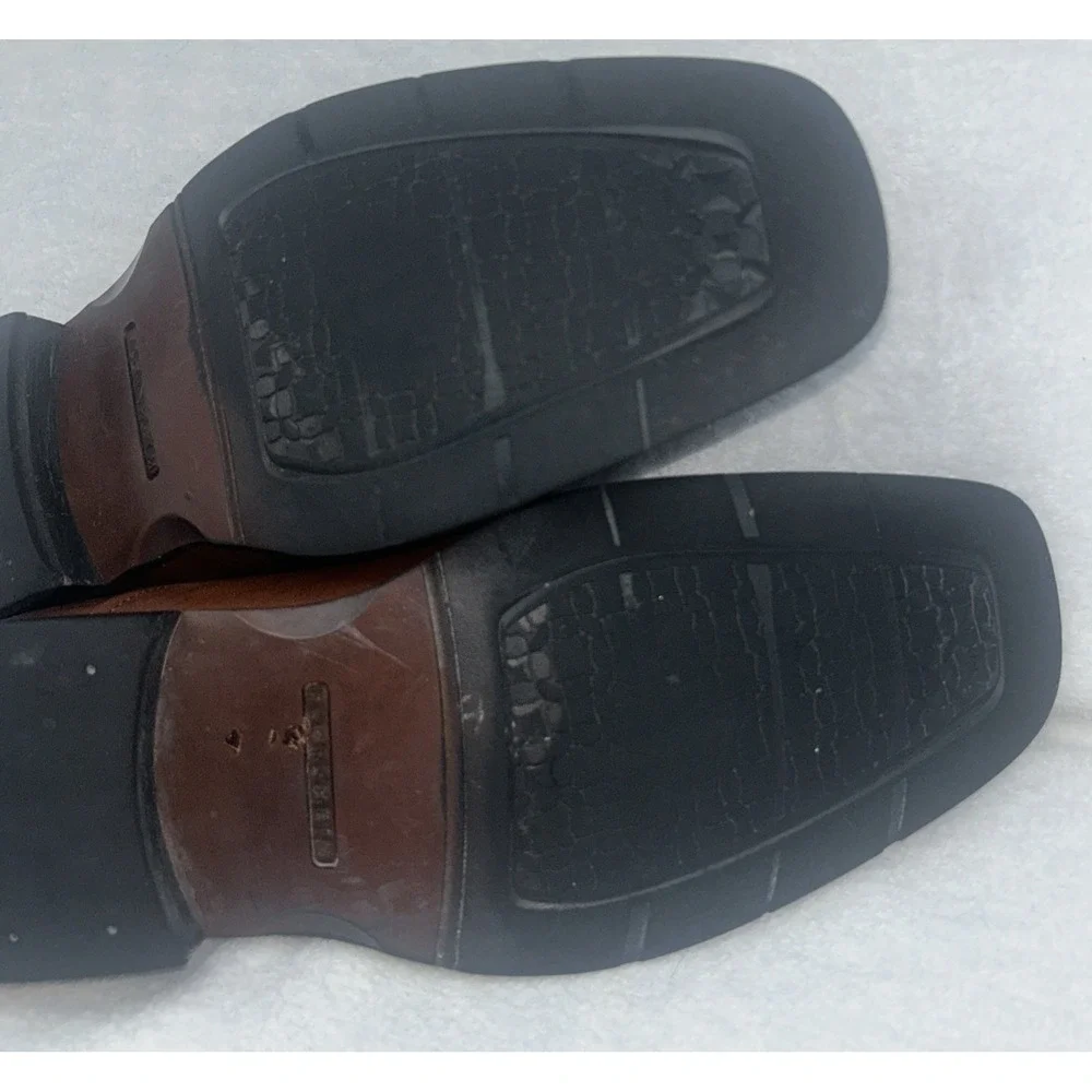 Florsheim‎ Men's Shoes Brown Leather Comfortech Bike Toe Lace Up Size 10D